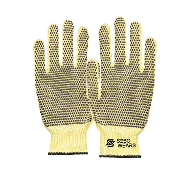 Dotted Gloves PVC Double Side Dotted