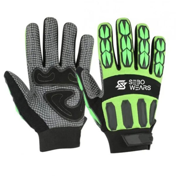 Impact Resistant Gloves TPR Stripe