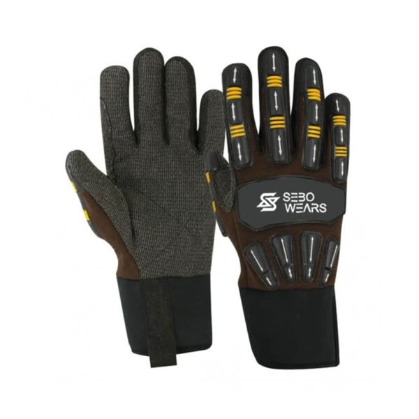 Impact Resistant Gloves Oil & Gas Safety Gloves