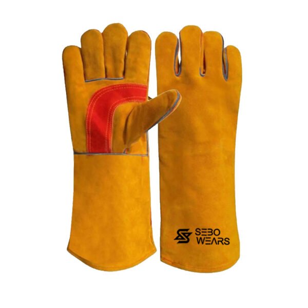Welding Gloves Heavy Duty Long Cuff