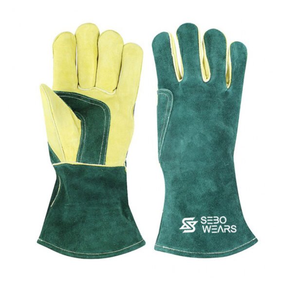 Welding Gloves Split Leather Grip & Slip Resistance