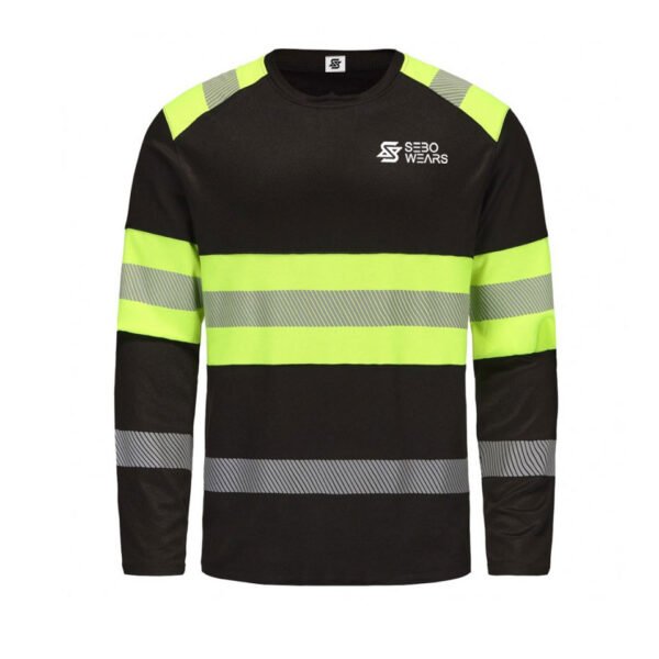 Works T-Shirts Hi-Vis Long Sleeves Works Shirts