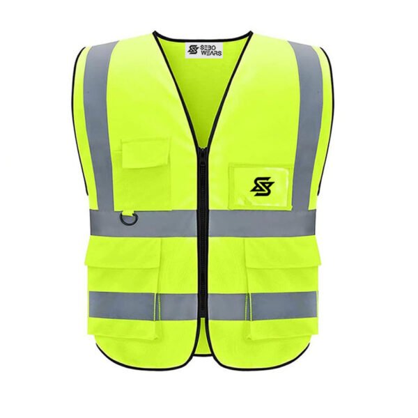 Work Vests Hi-Vis Safety Vests With Pockets