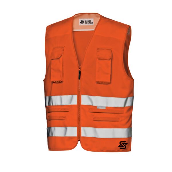 Work Vests Hi-Vis Safety Vests With Pockets