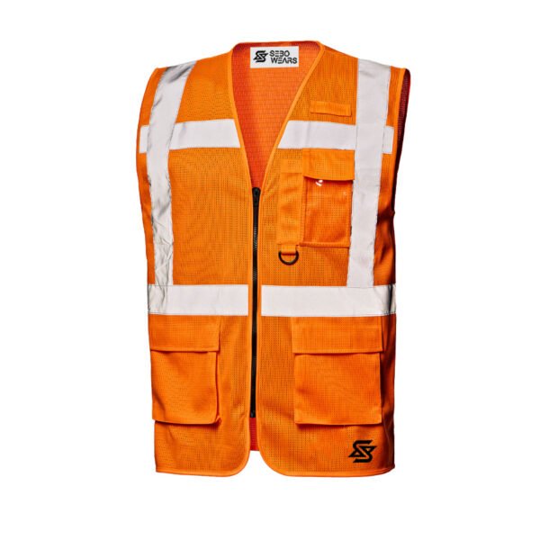 Work Vests Hi-Vis Safety Vests With Pockets