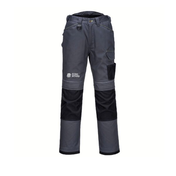 Works Trousers Stretchable Knee-Pad Safety Trousers